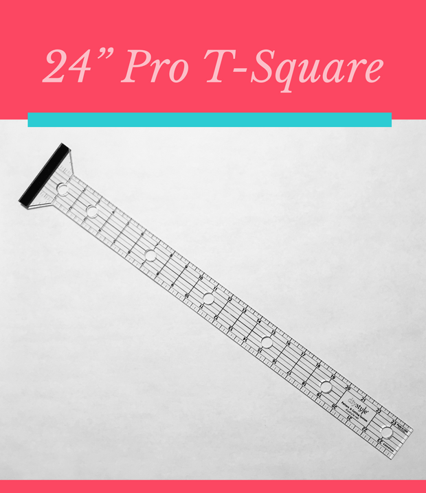 DIYStyle® MAGNETIC Pattern and Cutting System- 24 Pro T-Square – DIYStyle  Shop